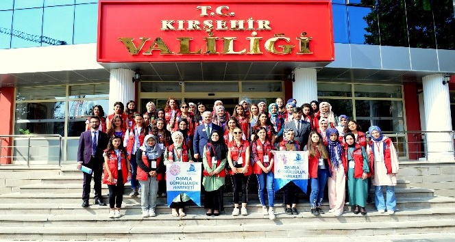 Vali Akın’a,  ‘Damla Gönüllülük Hareketi Projesi’ ziyareti