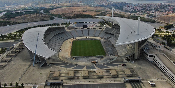 Atatürk Olimpiyat Stadı, UEFA Şampiyonlar Ligi finaline hazırlanıyor