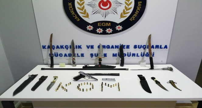 Yalova’da silah kaçakçılarına operasyon