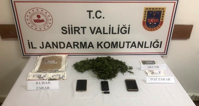 Siirt’te uyuşturucu ticareti yapan 3 şahıs gözaltına alındı