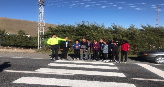 Çıldır’da &quot;Yaya Güvenliği Nöbetçisiyiz&quot; etkinliği