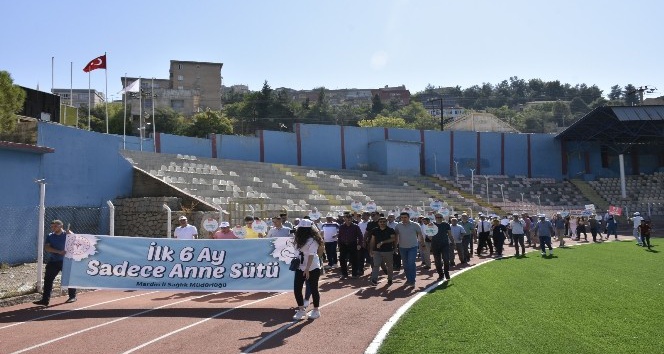 Mardin’de obeziteye yürüyüşle dikkat çekildi