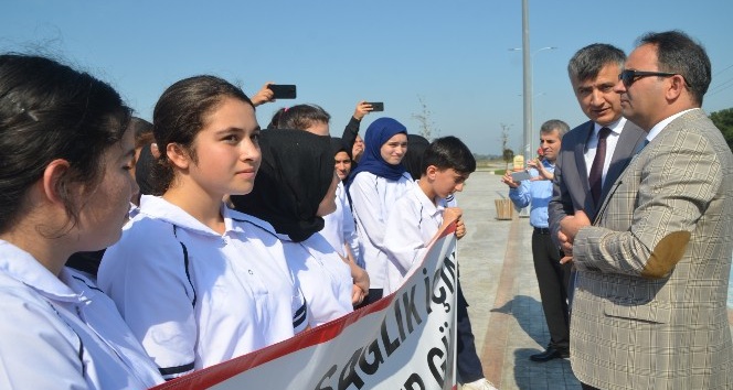 Bafra’da ‘Dünya Yürüyüş Günü’nde 10 bin adım attılar