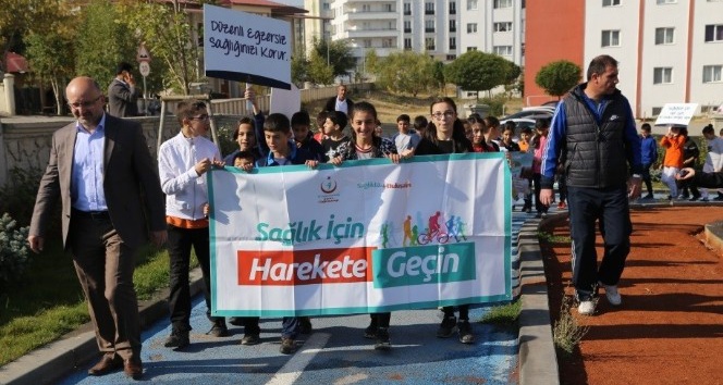 Erzurum’da ‘Dünya Yürüyüş Günü’ etkinliği yapıldı