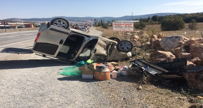 Yozgat’ta trafik kazası 2 yaralı