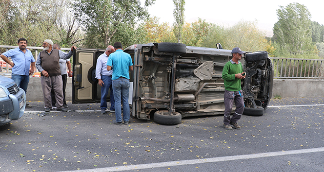 Ürgüp’te trafik kazası: 1 yaralı