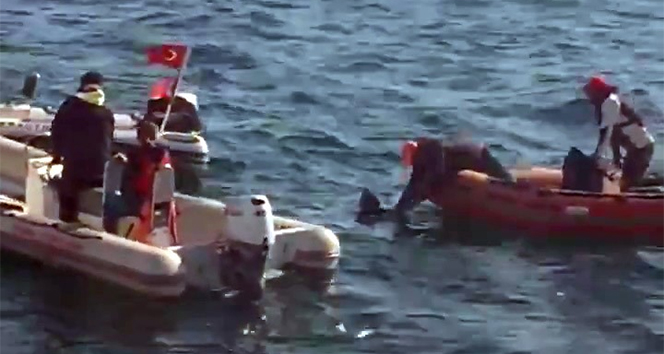 Kadıköy açıklarında can pazarı