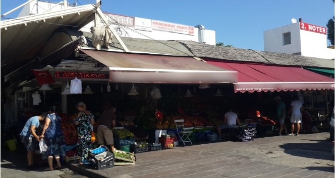 Bodrum’un gıda çarşısı özgün haline dönüyor