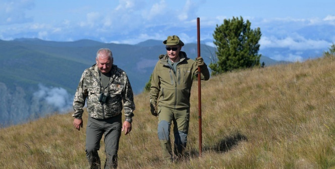 Putin doğum gününü Sibirya'da geçiriyor