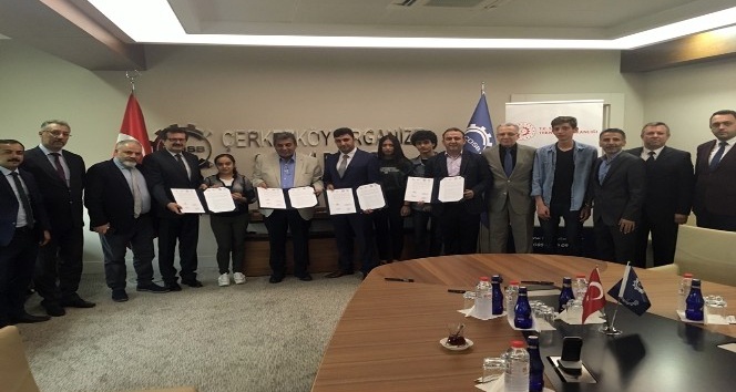 Van ve Çerkezköy OSB Meslek Liseleri arasında işbirliği protokolü