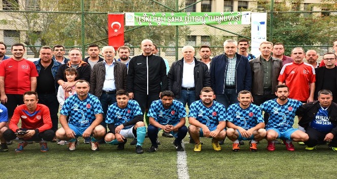 TESKİ Halı Saha Futbol Turnuvası başladı