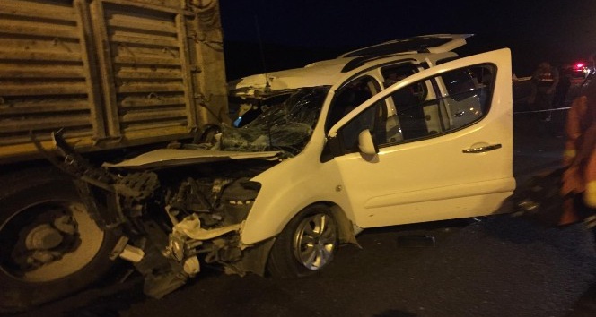 Mardin’de feci kaza: 3 ölü, 3 yaralı