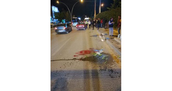Başkent’te otomobilin çarptığı kadın ağır yaralandı