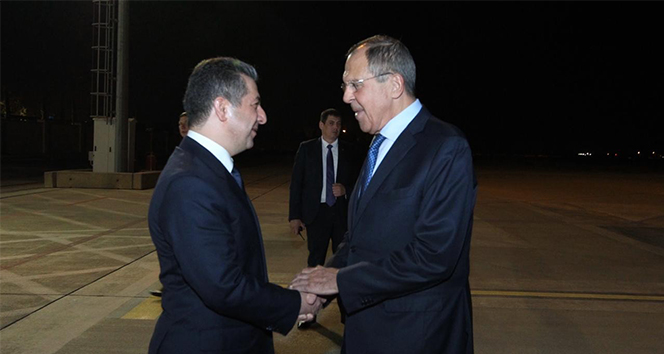 Rusya Dışişleri Bakanı Lavrov Erbil’de