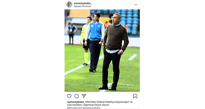 Samet Aybaba Kayserispor'u açıkladı