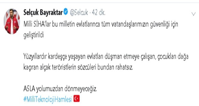 Selçuk Bayraktar’dan HDP’ye SİHA cevabı