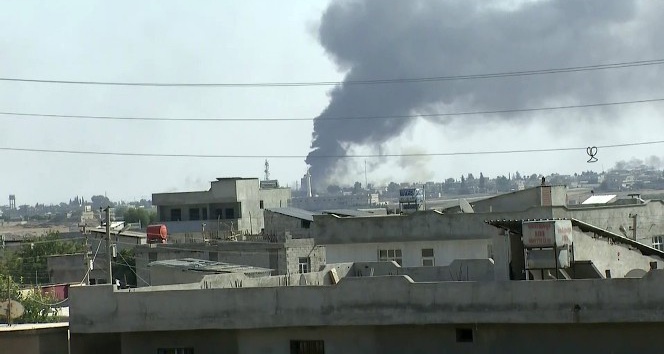 Tel Abyad yoğun bombardıman altında