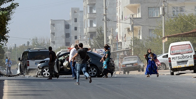 Akçakale'de 21 noktaya havan mermisi düştü: 2 şehit, 46 yaralı