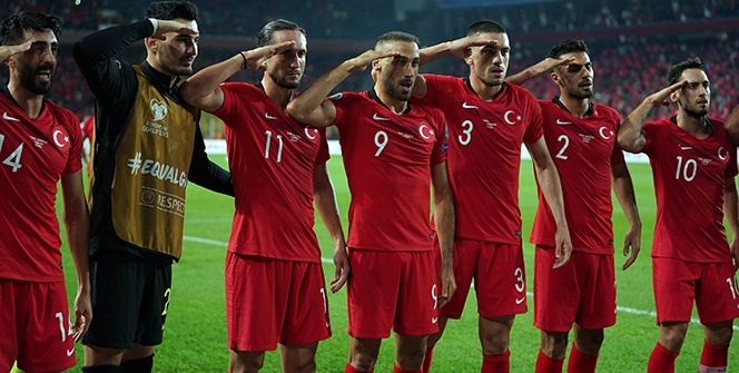 EURO 2020 Elemeleri: Türkiye: 1 - Arnavutluk: 0 maçtan görüntüler