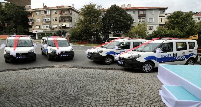 Eyüpsultan İlçe Emniyet Müdürlüğü’ne araç desteği