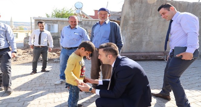 Kaymakam Kırçuval köyleri ziyaret etti