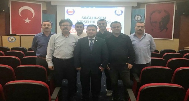 Sağlık-Sen Kırşehir Şubesinde görev değişimi
