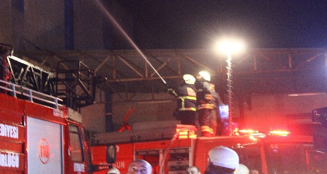 Giresun’da fındık fabrikasında yangın çıktı