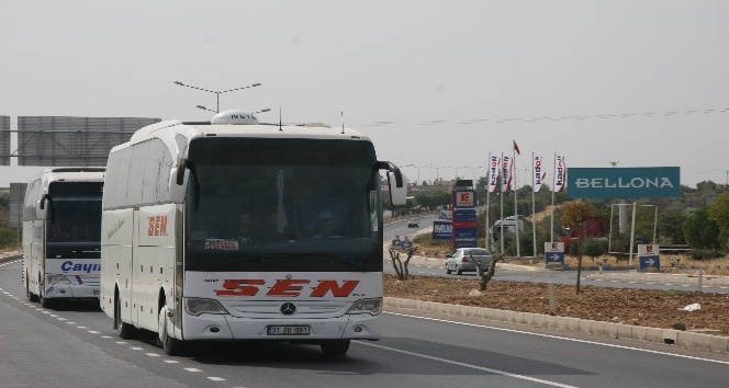 Suriye Milli Ordusu askerlerinin Şanlıurfa’ya sevkıyatı sürüyor