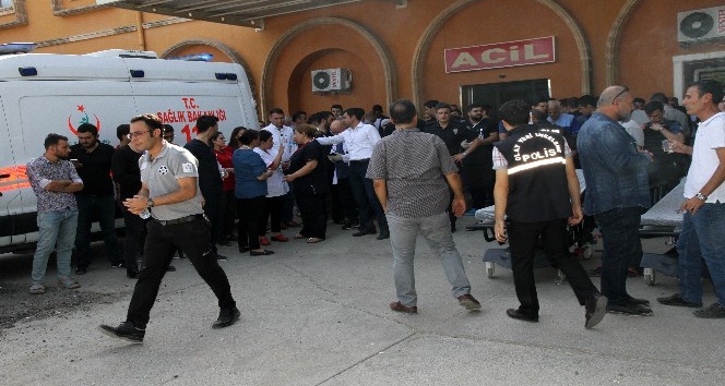 Yaralılar Kızıltepe’deki hastanelere taşınıyor