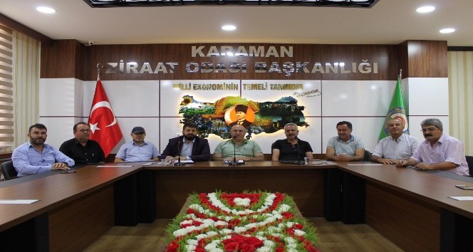 Karaman’da ziraat odalarından Barış Pınarına Harekatına destek