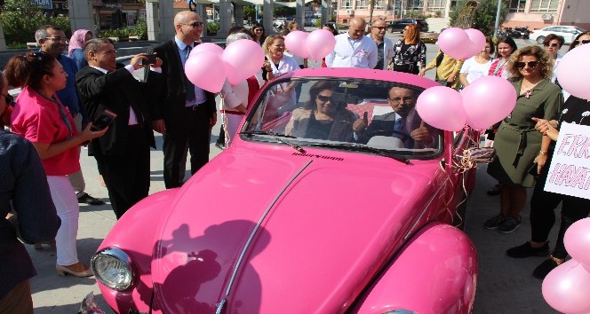 Söke’de meme kanserinde farkındalık etkinliği