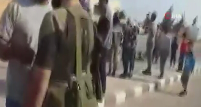 SMO askerlerinden terörist PKK/PYD zulmünden kaçan sivillere yardım