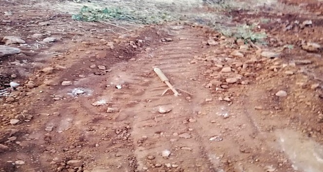 Dargeçit’te askeri üs bölgesi yakınlarında patlamamış roket bulundu