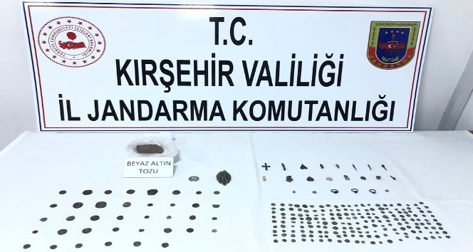 Kırşehir’de tarihi eser kaçakçılığı operasyonu