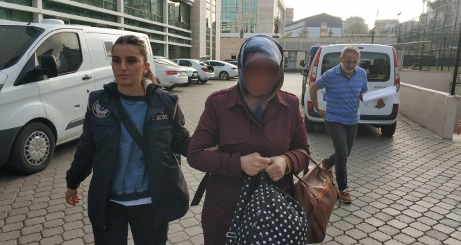 FETÖ&#039;den aranan kadın örgüt evinde yakalandı