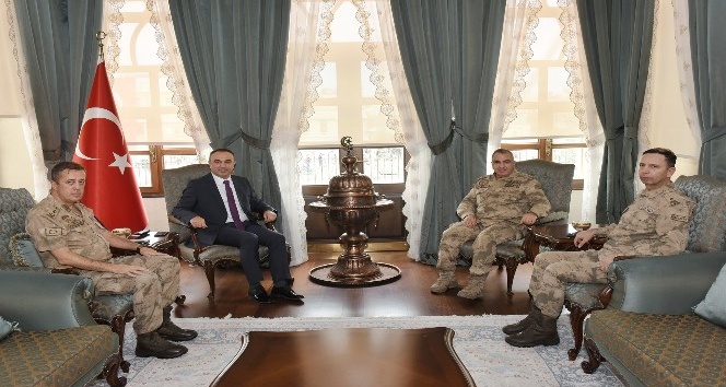 Tümgeneral Koç’dan Vali Soytürk’e ziyaret