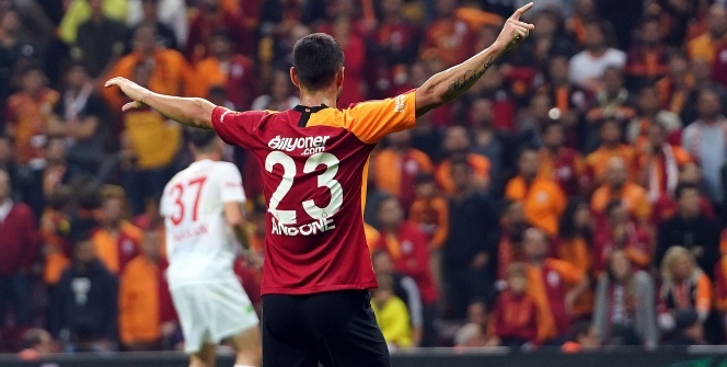 Galatasaray Sivasspor maçından kareler