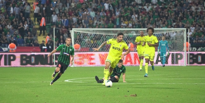 Denizlispor Fenerbahçe maçından kareler