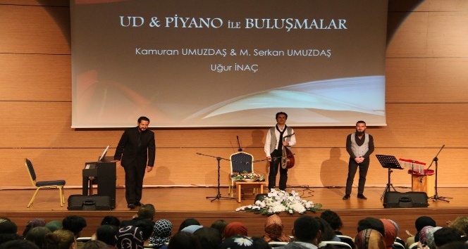 NEVÜ’de Ud ve Piyano konseri düzenlendi