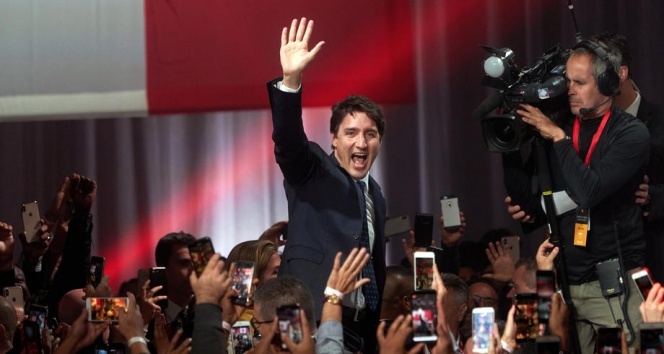 Kanada seçimlerinin kazananı Trudeau