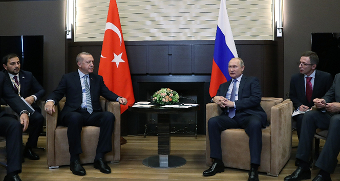 Cumhurbaşkanı Erdoğan - Putin arasında önemli görüşme