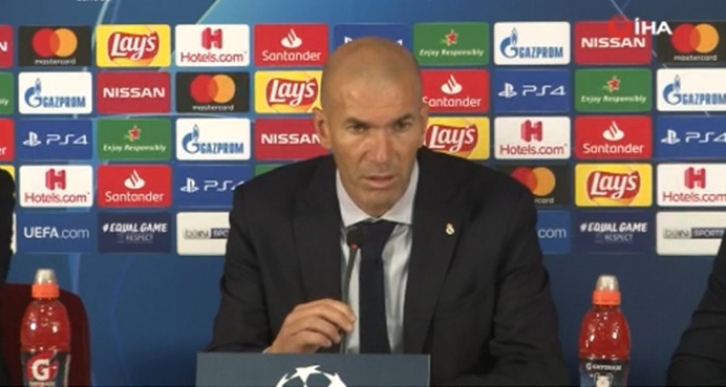 Zidane: “Courtois bizi yenilgiden kurtardı”