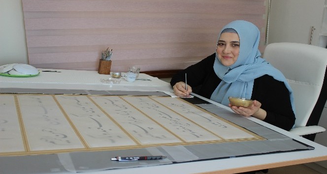 (Özel) Hocasının desteği ile başladı onlarca eser üretti