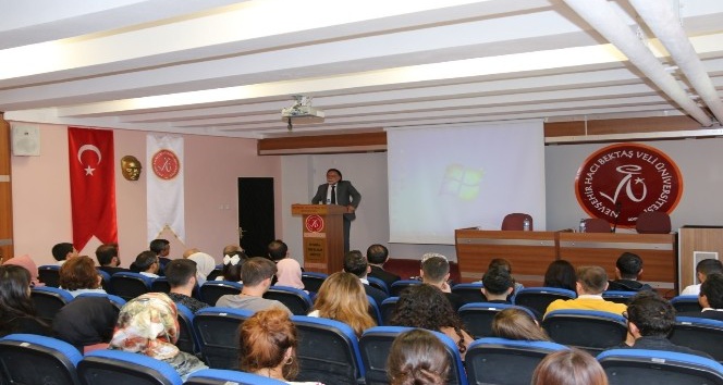 NEVÜ Rektör Yardımcısı Prof. Dr. Özensel ‘Medeniyet Tasavvuru’ üzerine konuştu