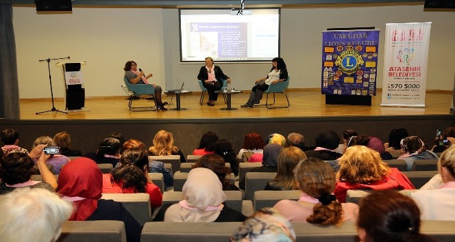 Ataşehir’de meme kanseri farkındalık semineri düzenlendi