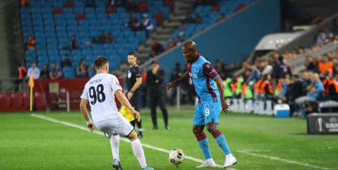 Trabzonspor Krasnodar maçından kareler