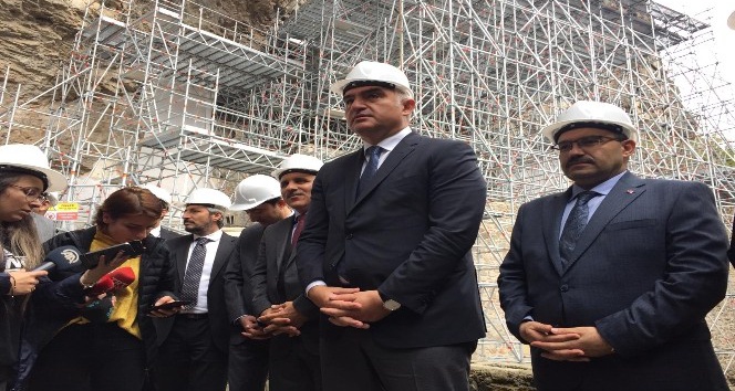 Kültür ve Turizm Bakanı Ersoy: “Sümela Manastırı’nın 2. etabını da önümüzdeki 2020 yılı Mayıs ayında ziyarete açacağız”