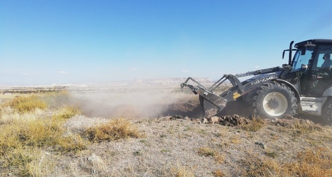 Kapadokya’da 5 bin yıllık höyük definecilerin hedefi haline geldi