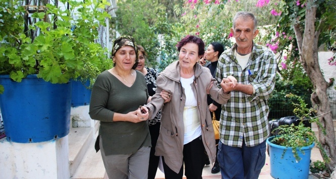 Fatma Girik, 2 ay tedavinin ardından Bodrum’a döndü