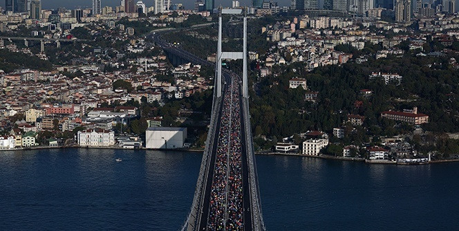 Vodafone 41. İstanbul Maratonu’nda kareler!